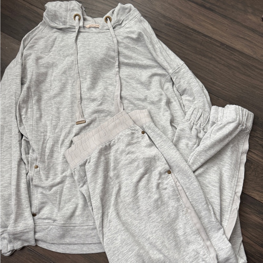 Gray Hoodie and Jogger Set Soft Surroundings